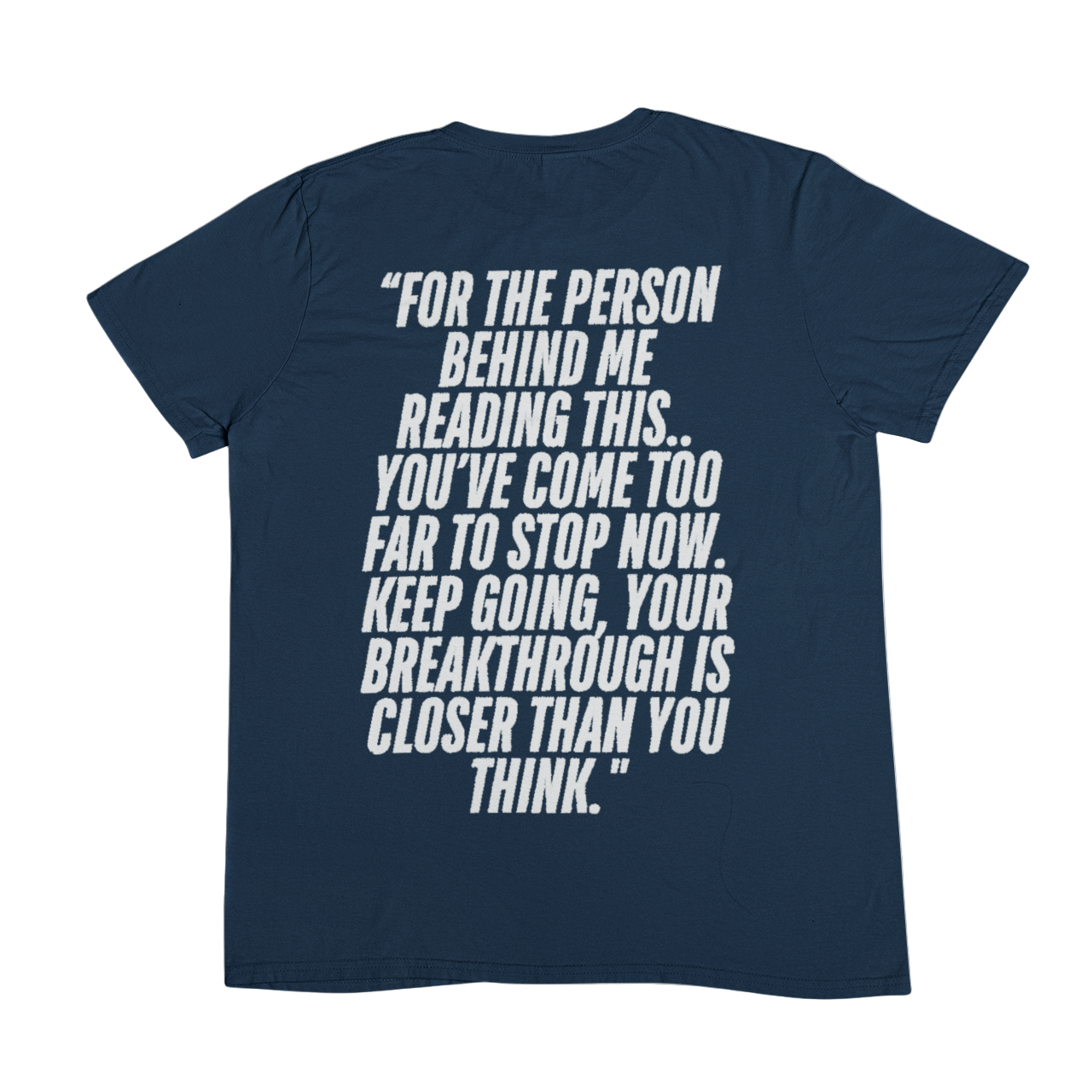 Navy Love Yaself Breakthrough T-Shirt