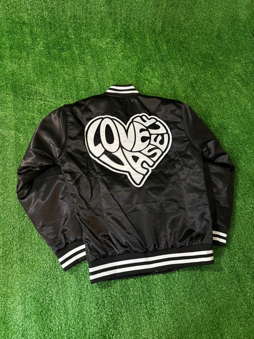 Black Love Yaself “I Am Loved” Varsity Jacket