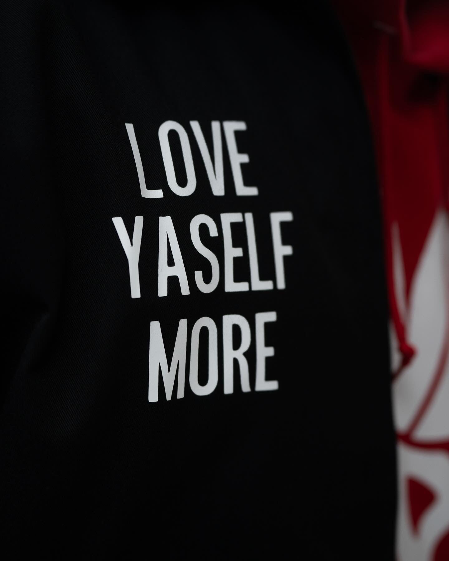 BLACK LOVE YASELF MORE WORK JACKET