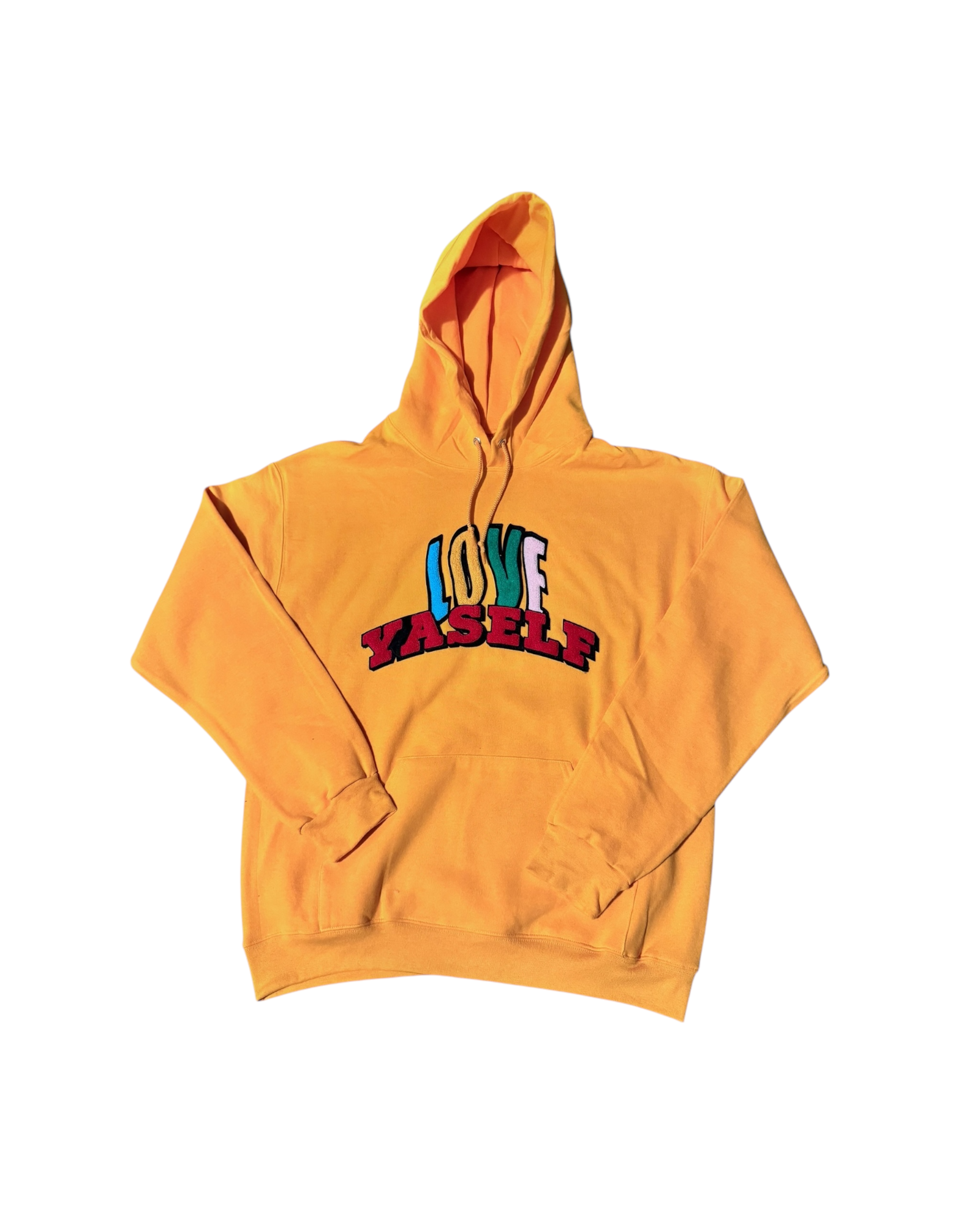 Gold Love Yaself Ripple Effect Hoodie