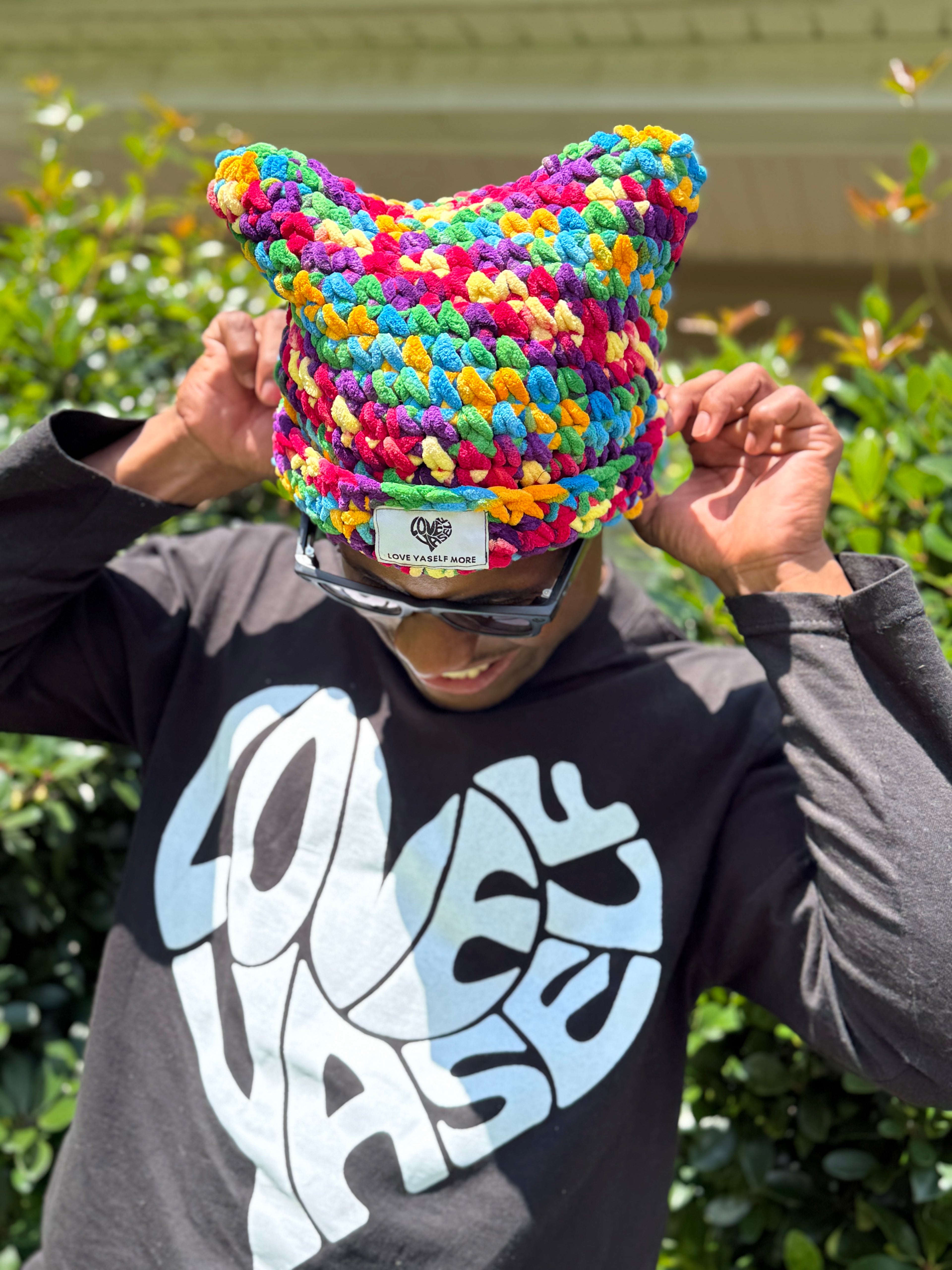 Love Yaself Knitted Beanie