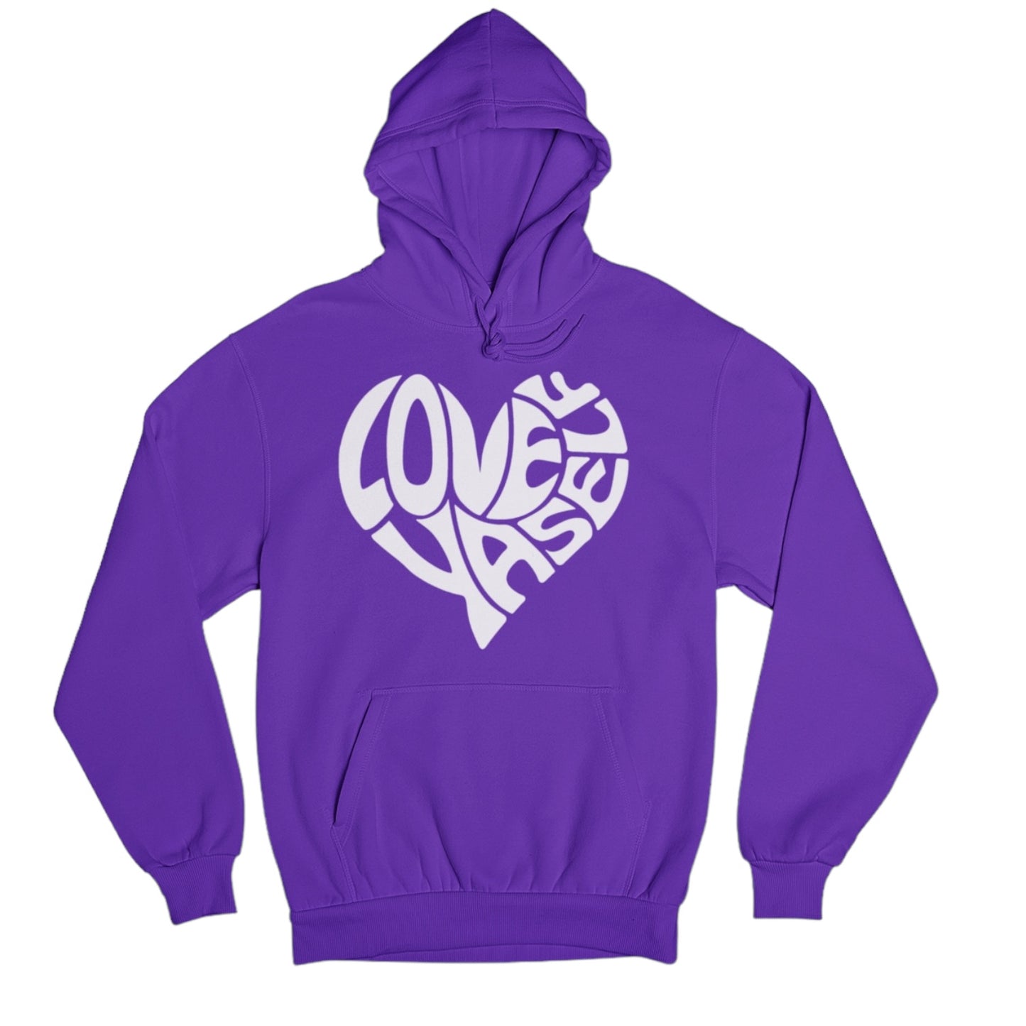 Purple Love Yaself Hoodie