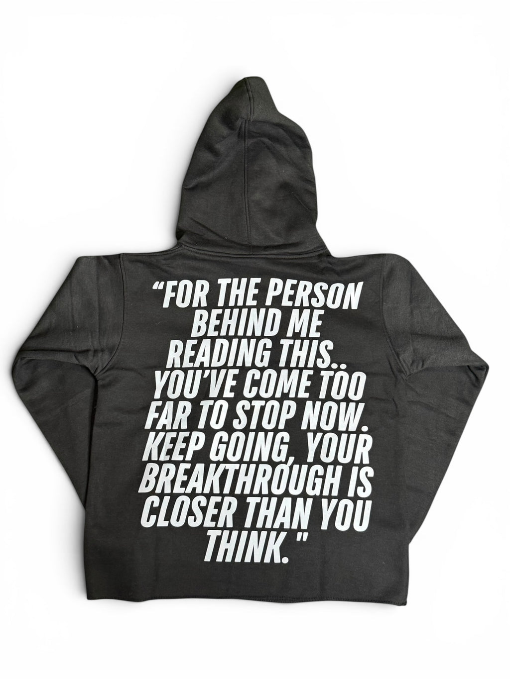Black “Breakthrough” Love Yaself Hoodie