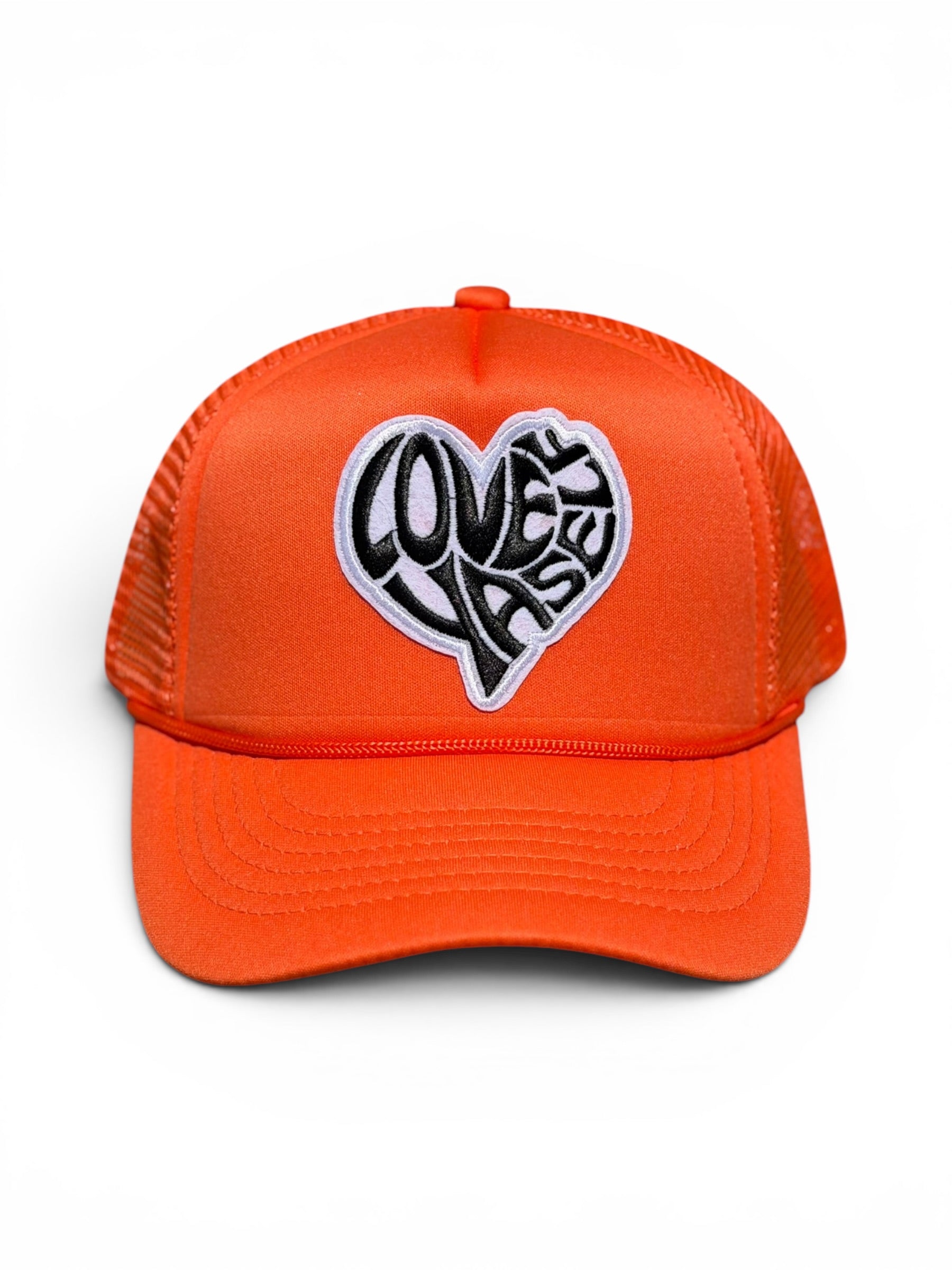 Orange Signature Love Yaself Trucker Hat