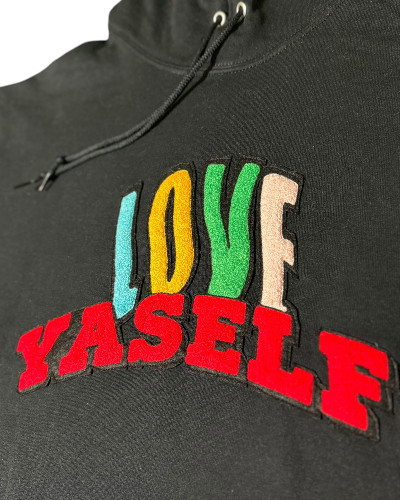Black Love Yaself Ripple Effect Hoodie