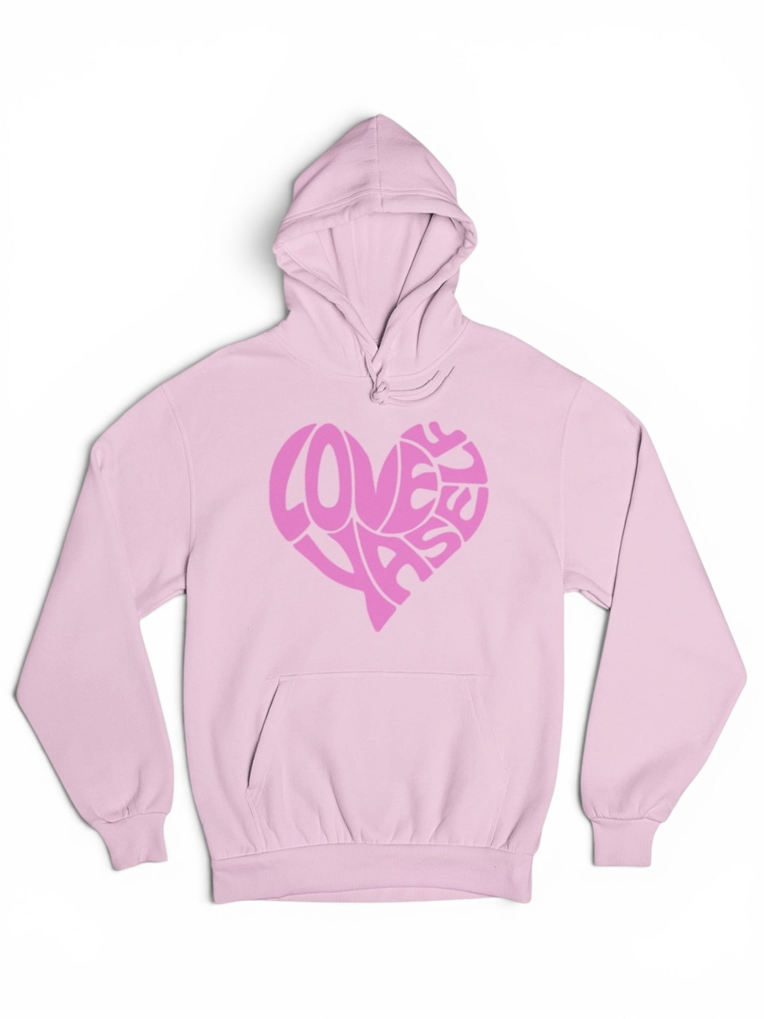 Pink & Pink Classic Love Yaself Hoodie