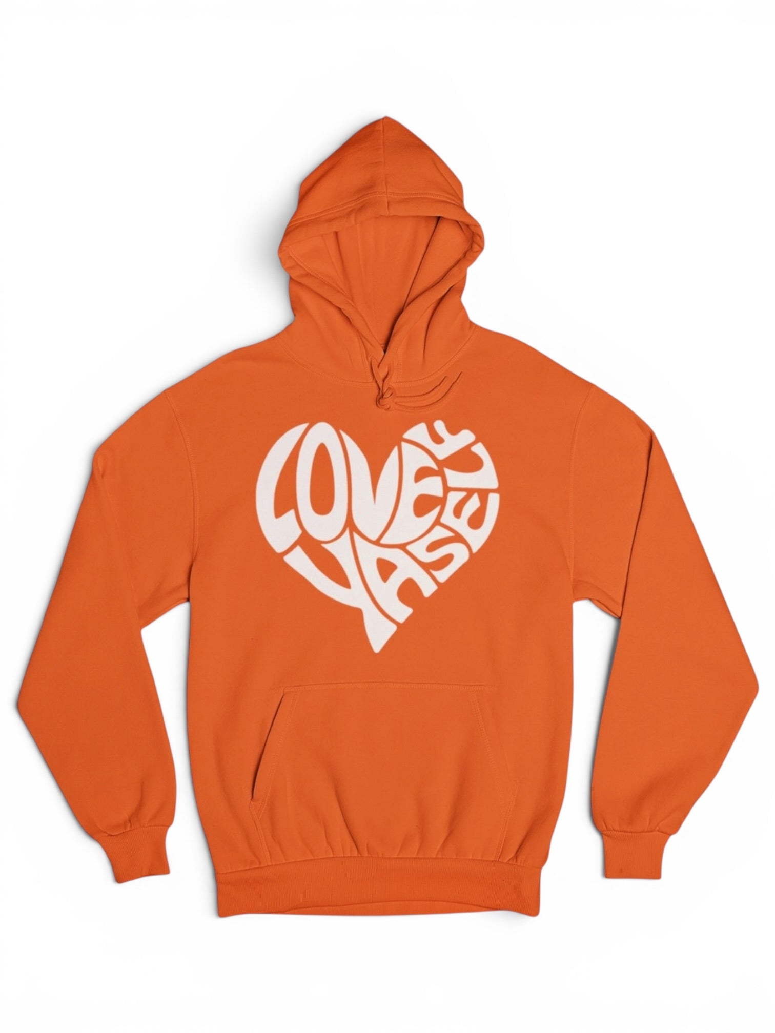 Orange Classic Love Yaself Hoodie