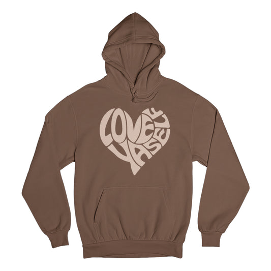 Brown & Cream Love Yaself Hoodie