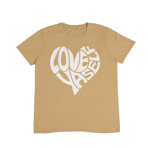 Beige Love Yaself Breakthrough T-Shirt