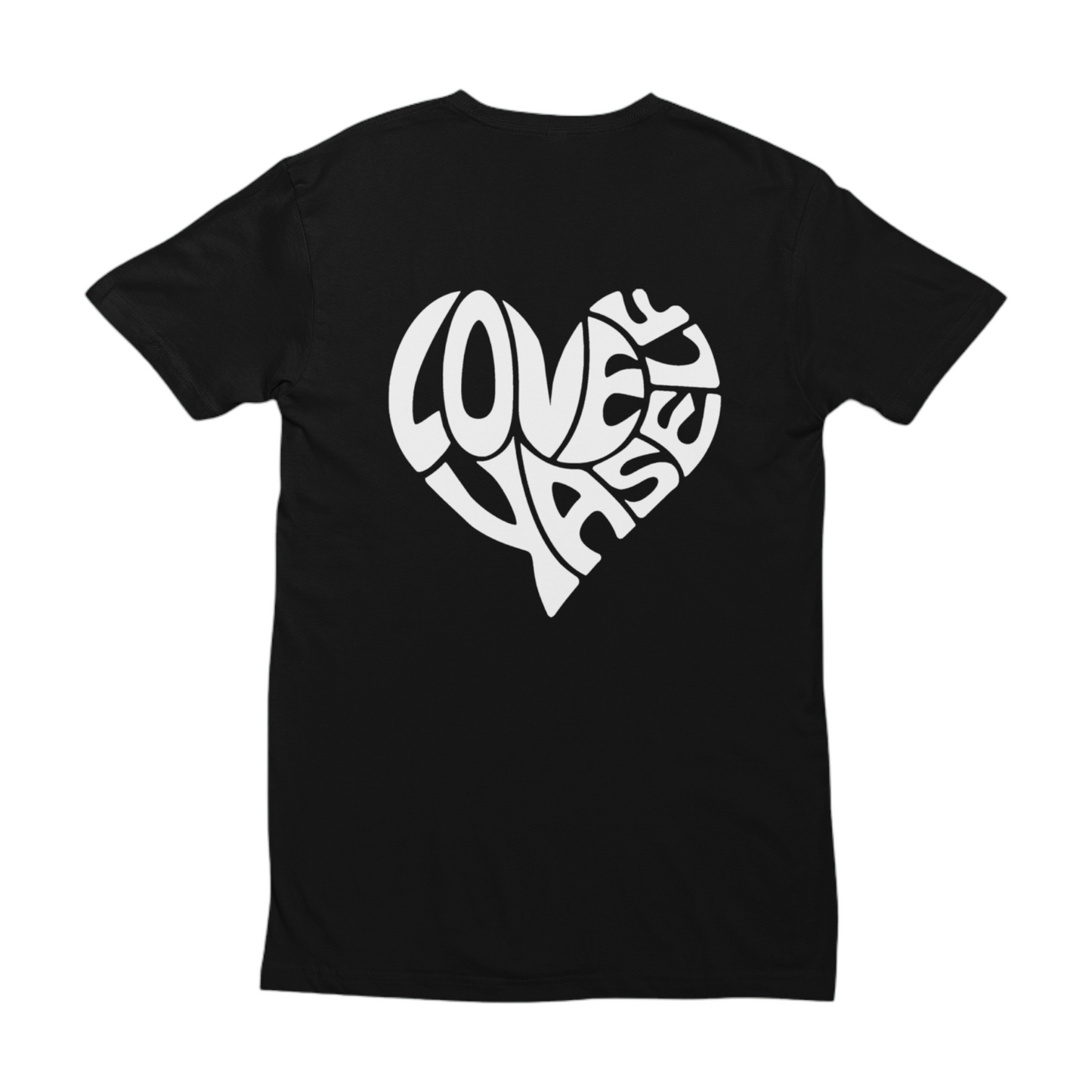 Love Yaself More Black/White Tee