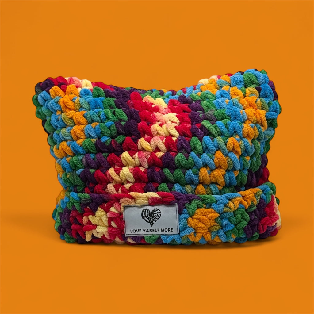 LYM Confetti Crocheted Beanie