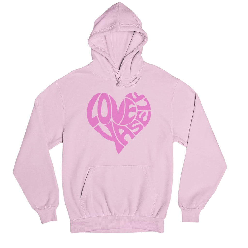 Light Pink/Pink Classic Love Yaself Hoodie