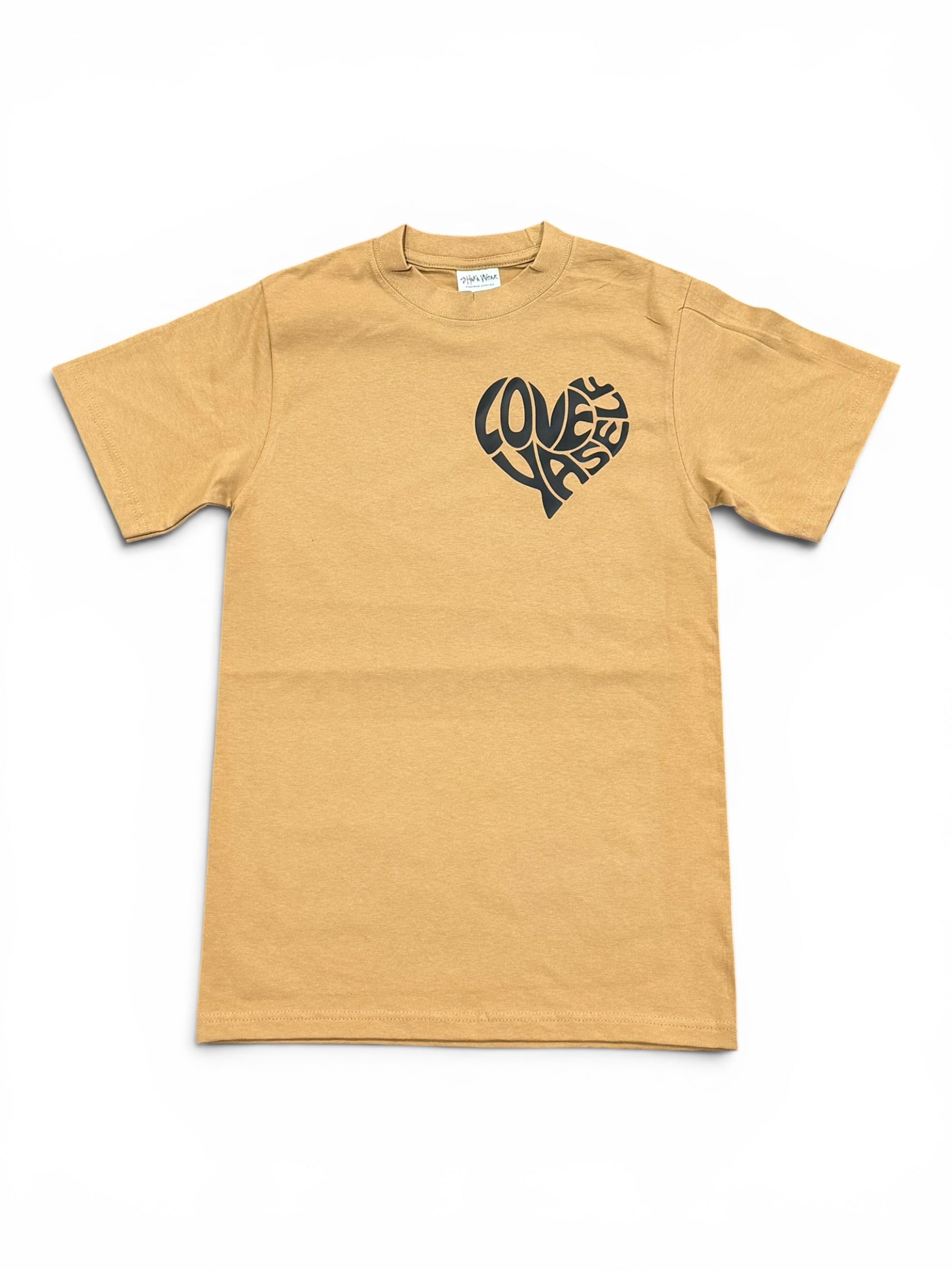 Cream/Black Love Yaself “Unbreakable” T-Shirt