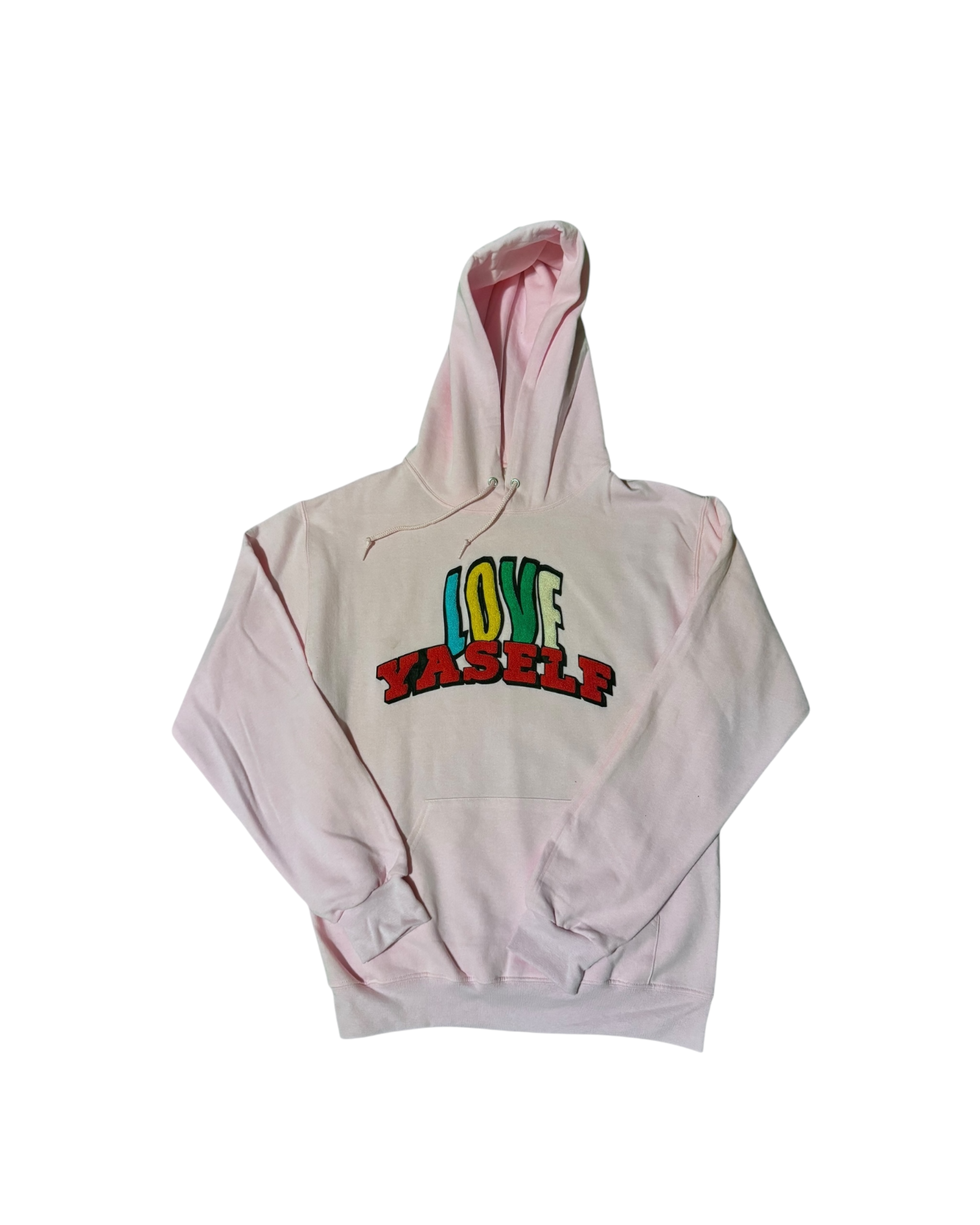 Light Pink Love Yaself Ripple Effect Hoodie