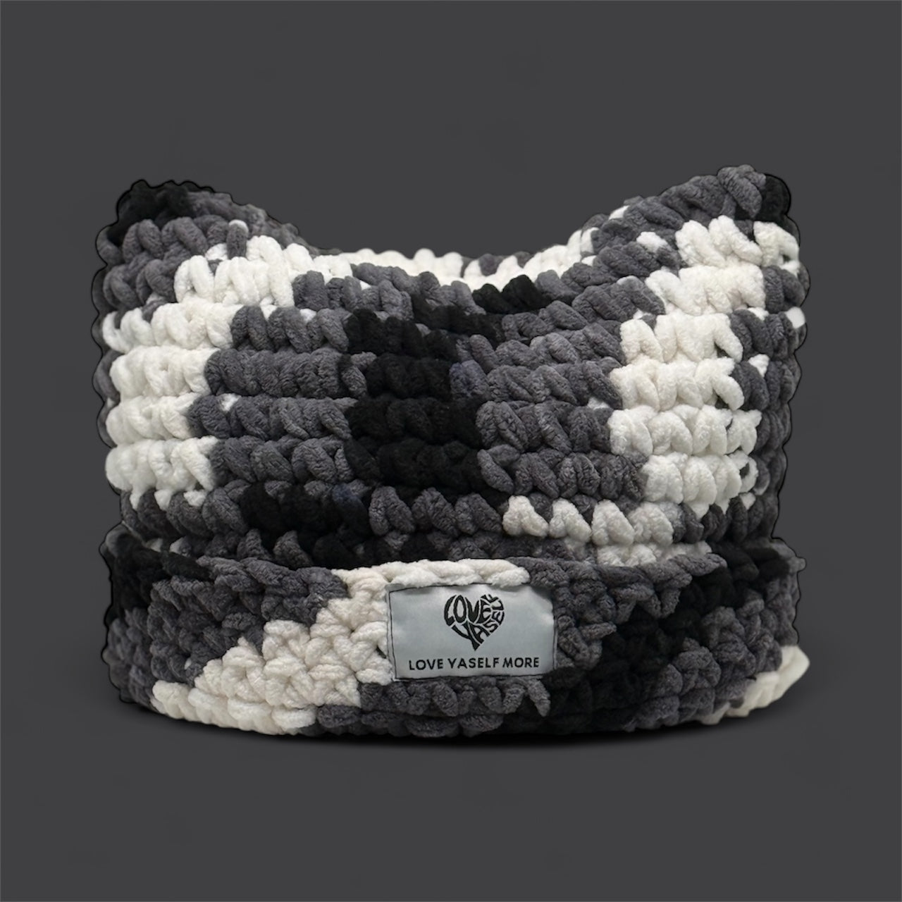 LYM Midnight Crocheted Beanie