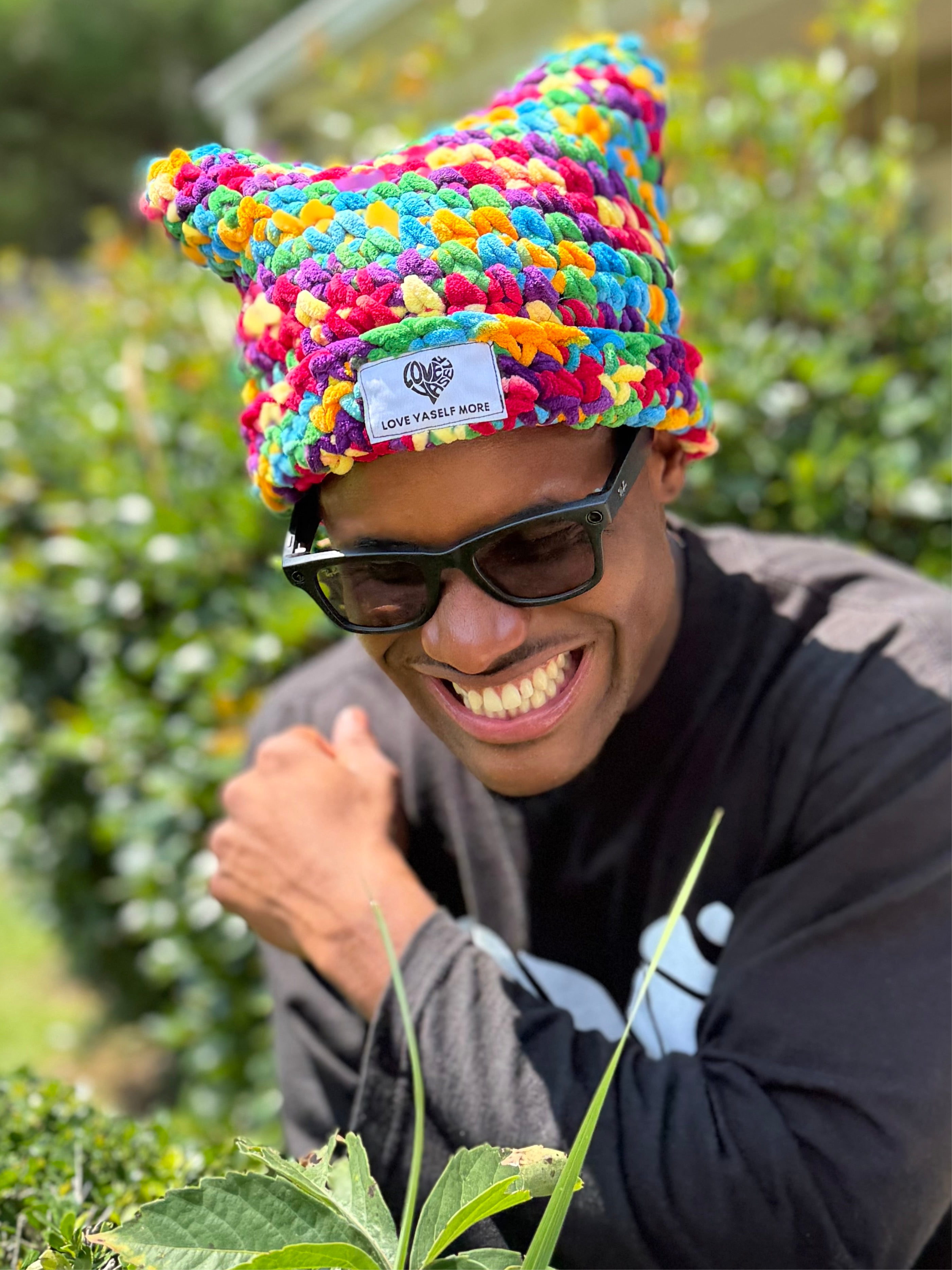 Love Yaself Knitted Beanie
