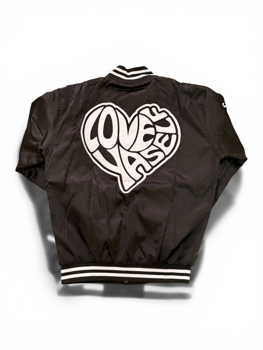 Black Love Yaself “Expression” Varsity Jacket