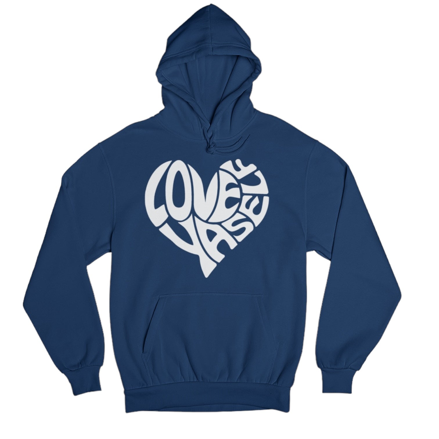Navy Blue Classic Love Yaself Hoodie