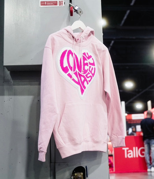 Pink/Pink Patch Hoodie