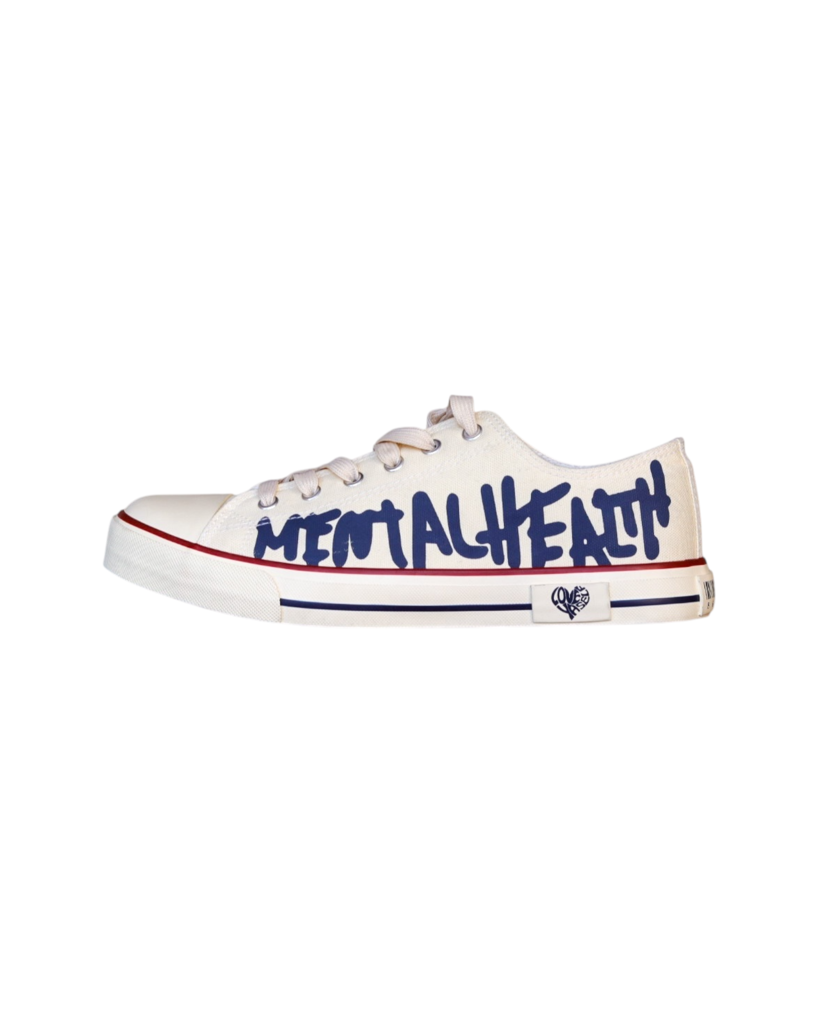Cream & Navy Love Yaself Lows