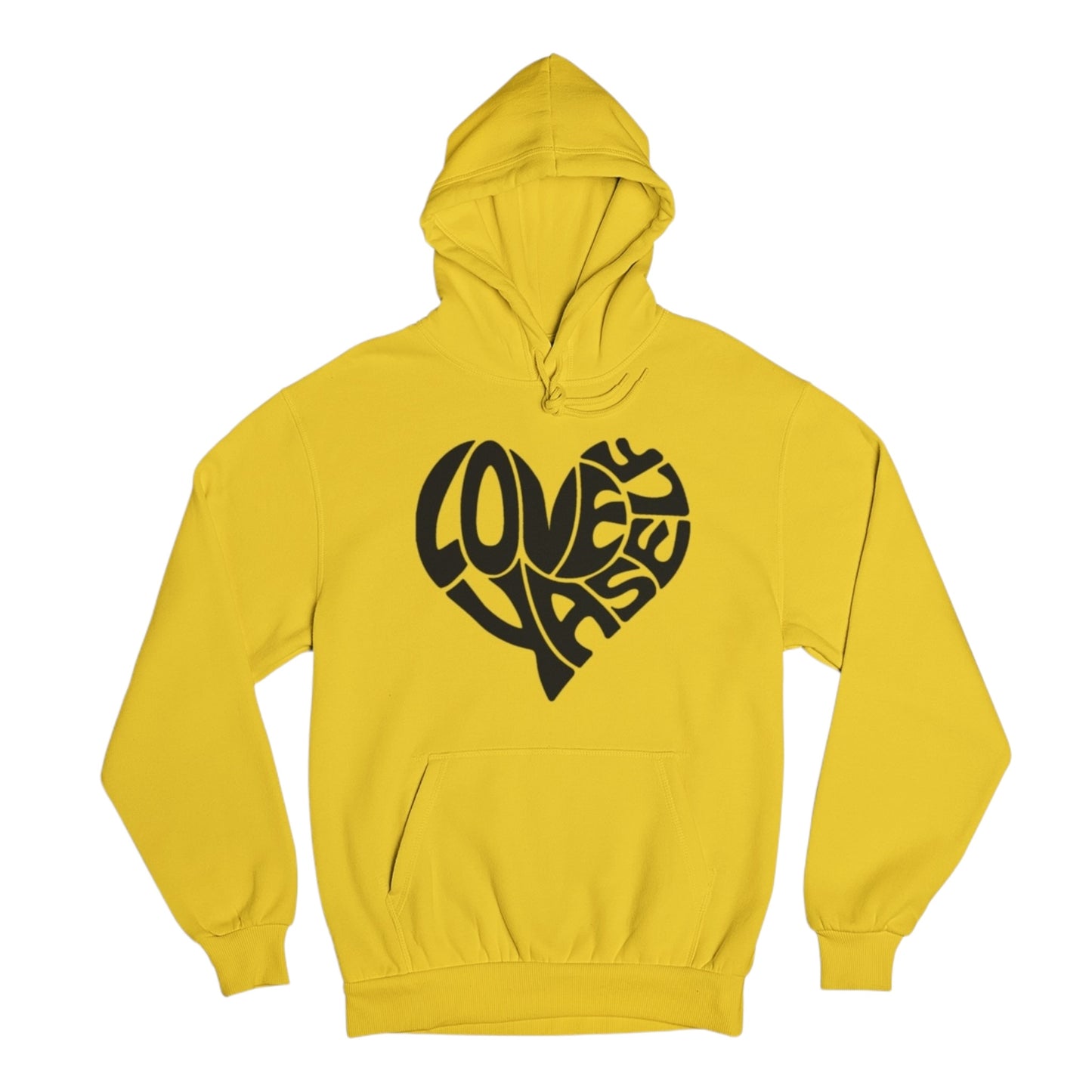 Mustard/Black Love Yaself Hoodie