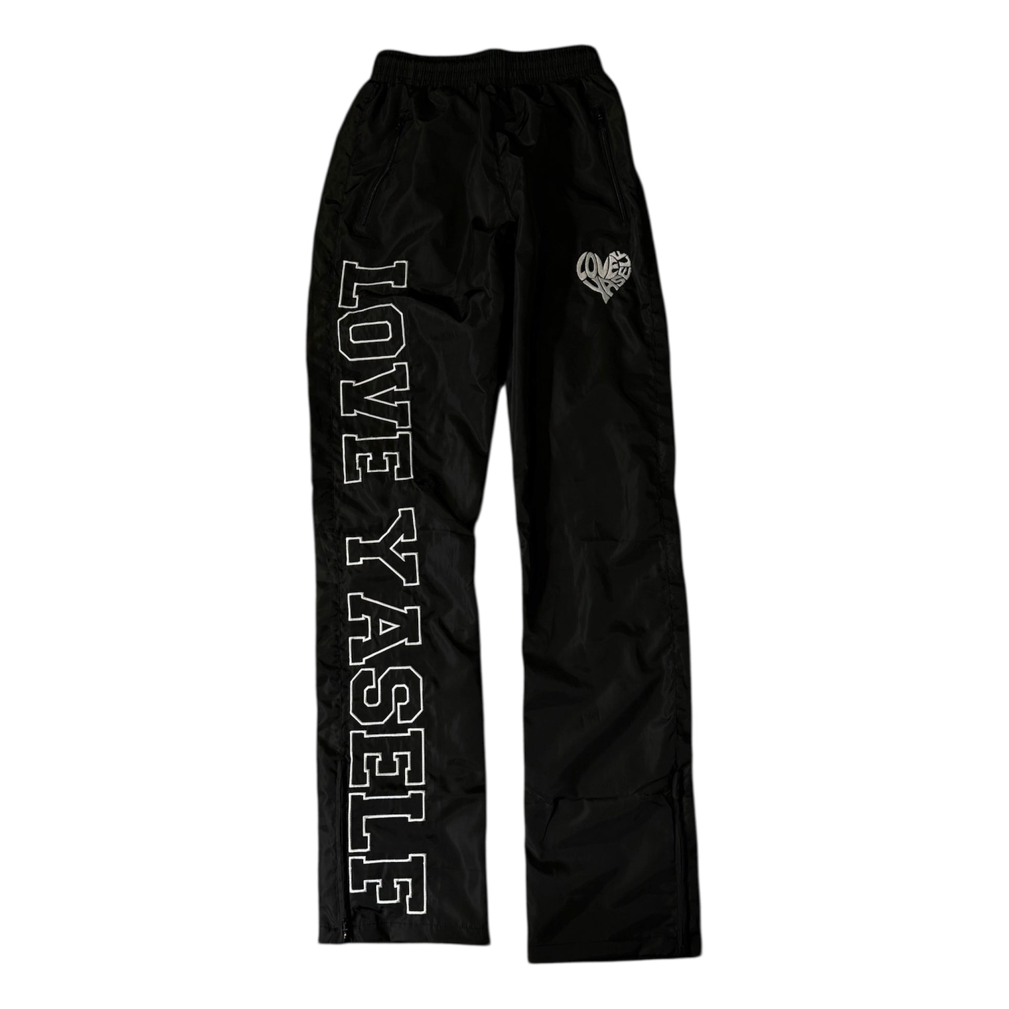 Black Love Yaself Windbreaker Pants