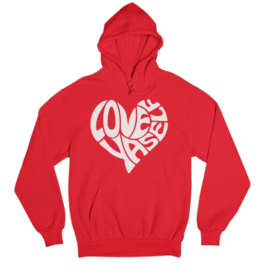 Red Love Yaself Hoodie