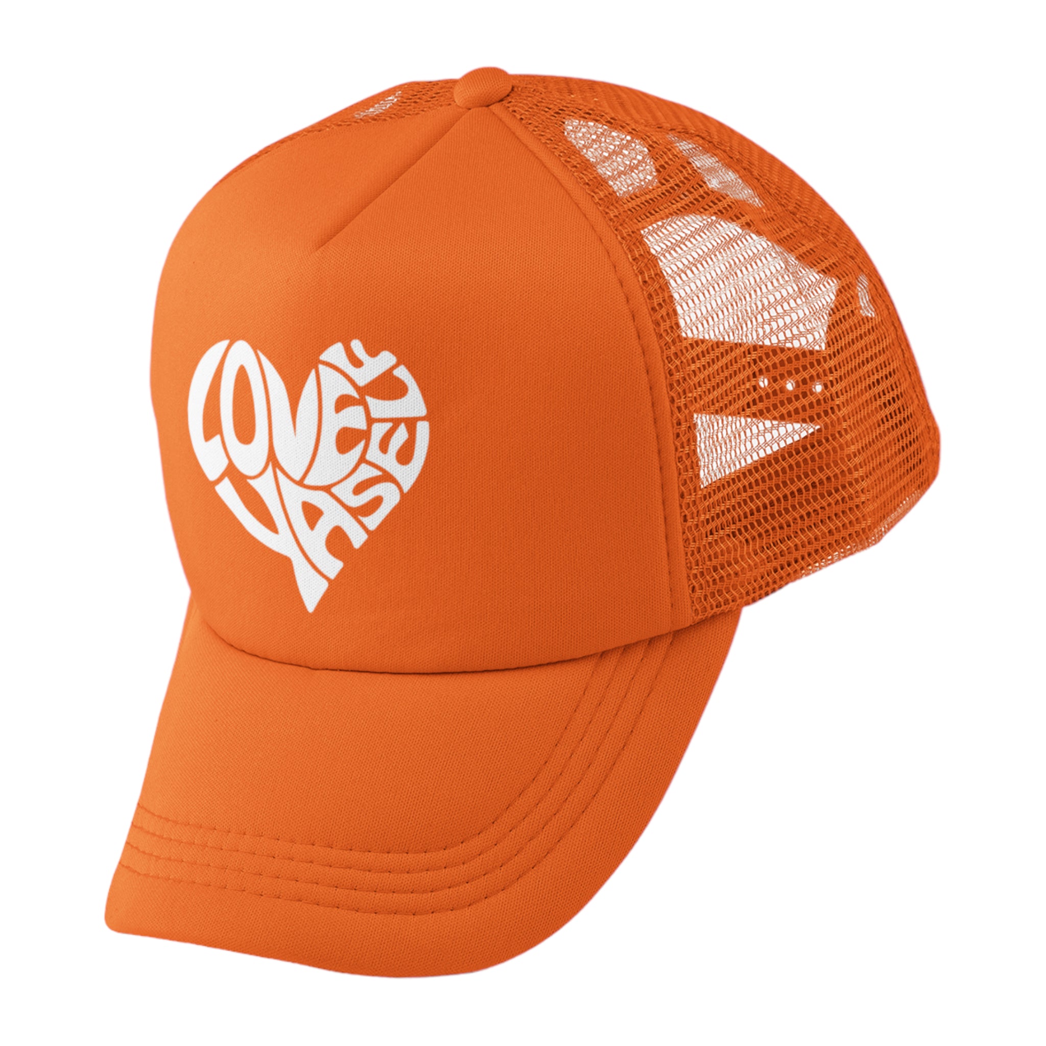 Orange/White Love Yaself Trucker Hat